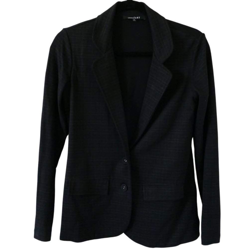 Black Plaid Jacket by Lemon TART